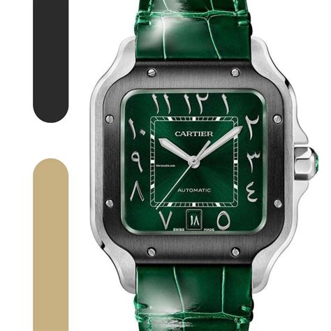 cartier santos middle east|cartier santos wssa0055 price.